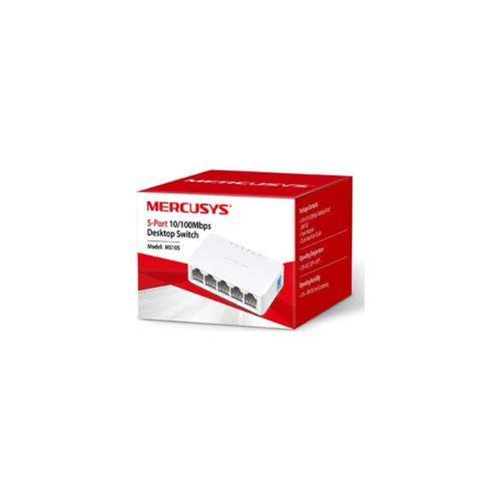 TP-LINK MERCUSYS MS105 5 Port 10/100 Yönetilemez Switch