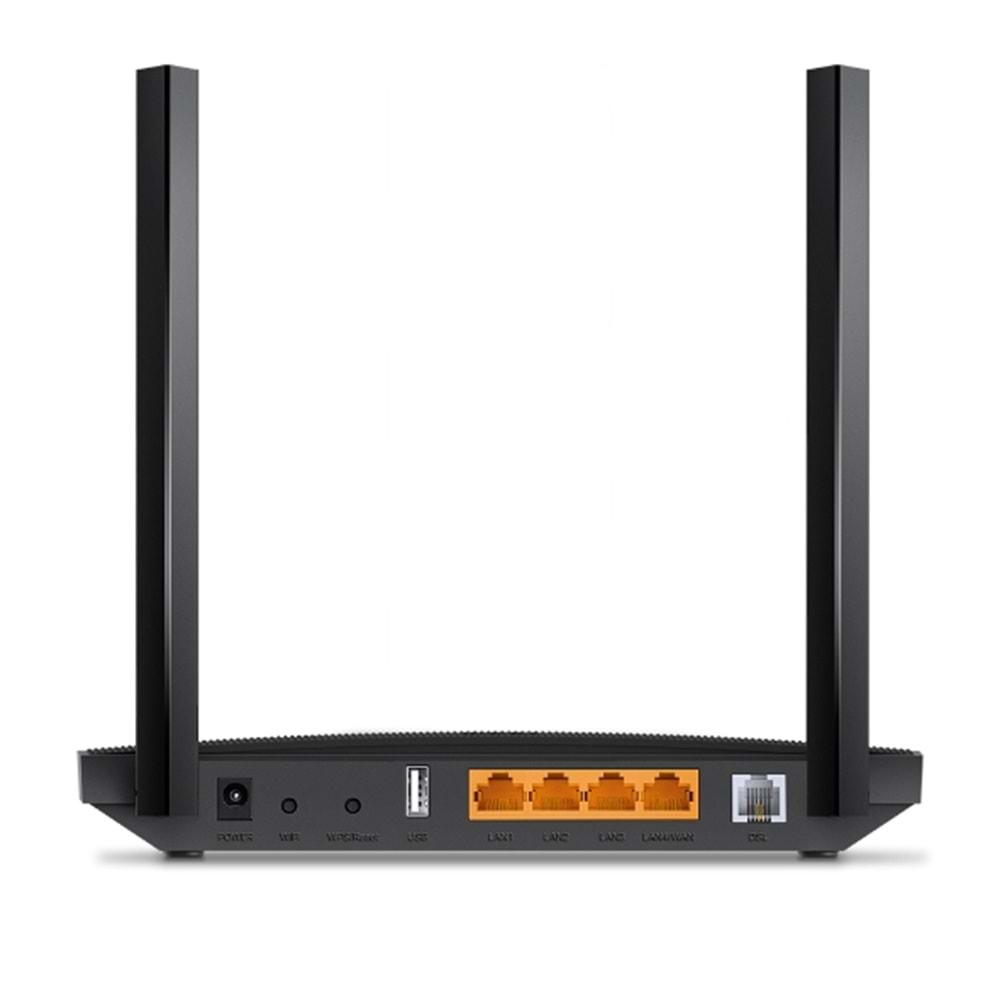 TP-LINK ARCHER VR400 1200Mbps 4 Port Kablosuz Dual Band Router VDSL2/ADSL2+ Modem 2xAnten