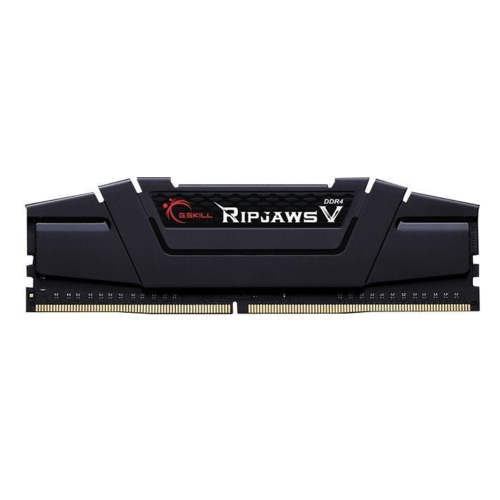 GSKILL F4-3200C16S-16GVK 16GB (Tek Parça) DDR4 3200Mhz RipjawsV Siyah PC Bellek