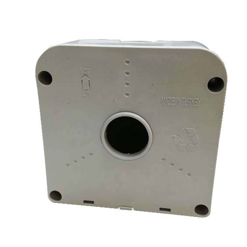 OEM ZN16 Kamera Sonlandırma Buatı Beyaz Buat IP66 Mika 12cm X 12cm