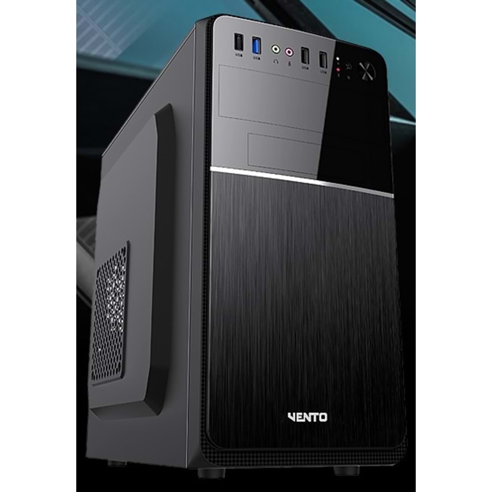 VENTO TML-117 350W Siyah Mini Tower M-ATX Kasa