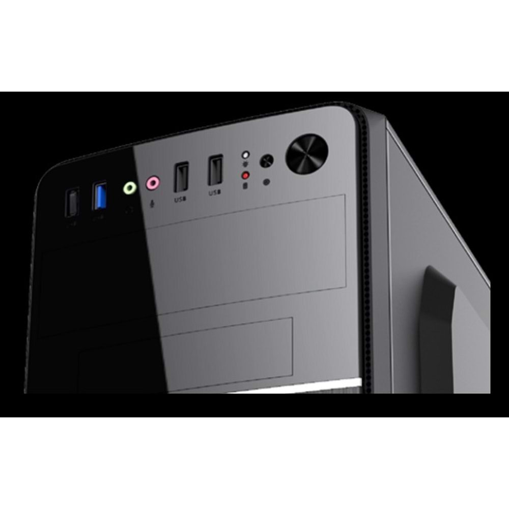 VENTO TML-117 350W Siyah Mini Tower M-ATX Kasa