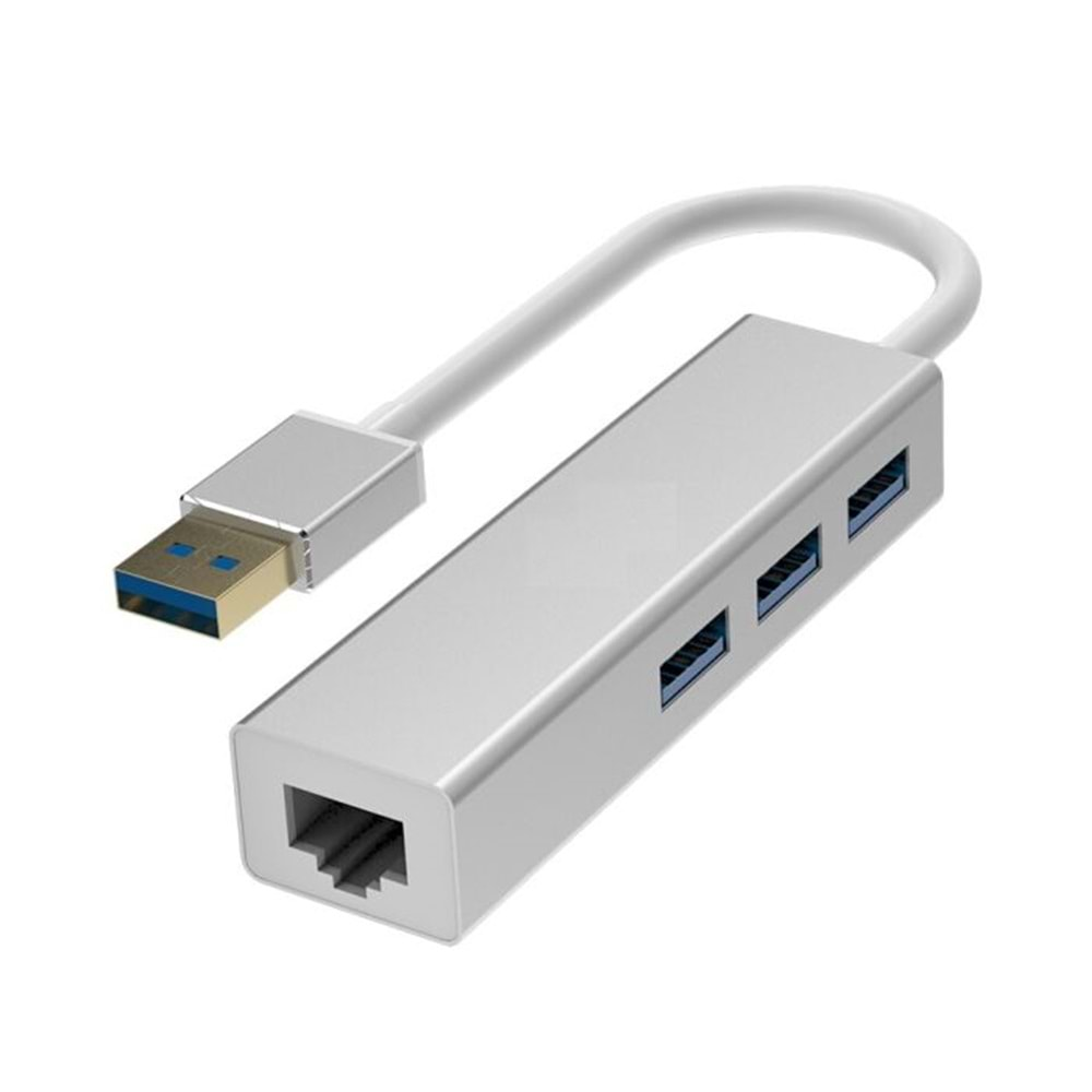 CODEGEN CDG-CNV41 3 Port USB 3.0 RJ45 Ethernet Çoklayıcı Hub