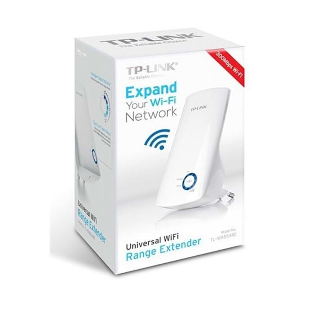 TP-LINK TL-WA854RE 300 Mbps 2 Anten Priz Tipi Wi-Fi Menzil Genişletici