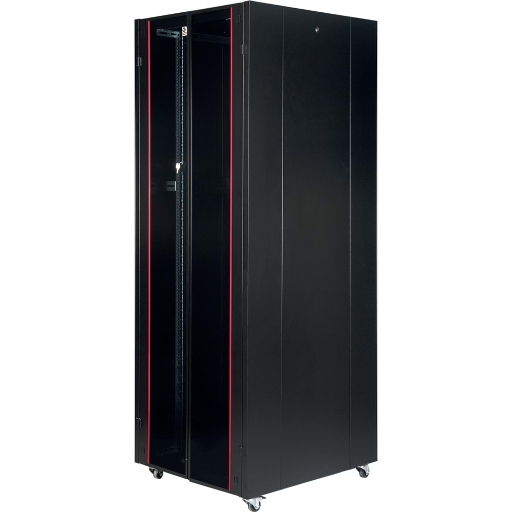 LANDE LN-HL26U6060-BL-BAAA 26U 60x60 Dikili Tip Boş Kabinet