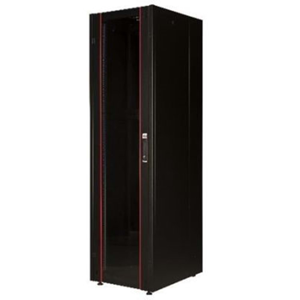 LANDE LN-HL22U6010-BL-BAAA 22U 60X100 Dikili Tip Boş Kabinet