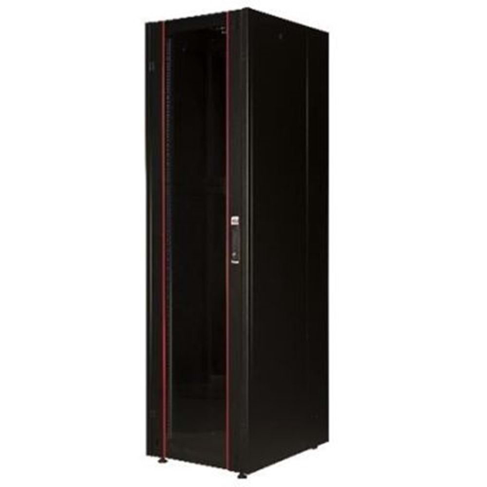 LANDE LN-HL26U6010-BL-BAAA 26U 60X100 Dikili Tip Boş Kabinet