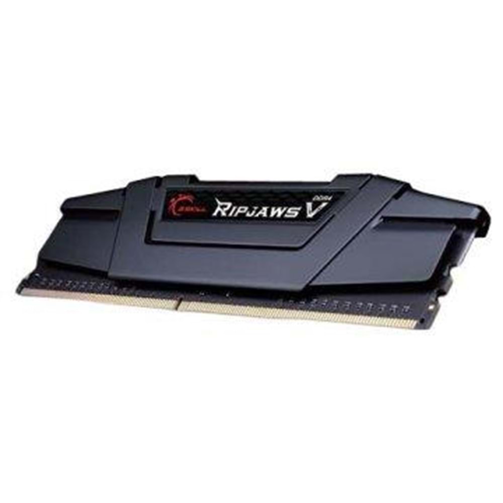 GSKILL F4-3200C16S-8GVKB 8GB DDR4 3200Mhz RipjawsV Siyah PC Bellek