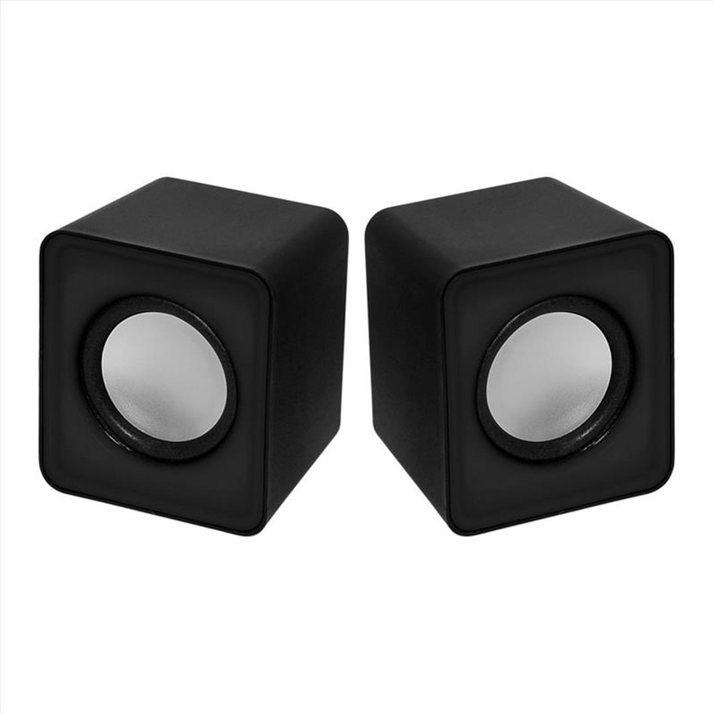 FRISBY FS-334U-B 2.0 2x3W Siyah Mini Hoparlör