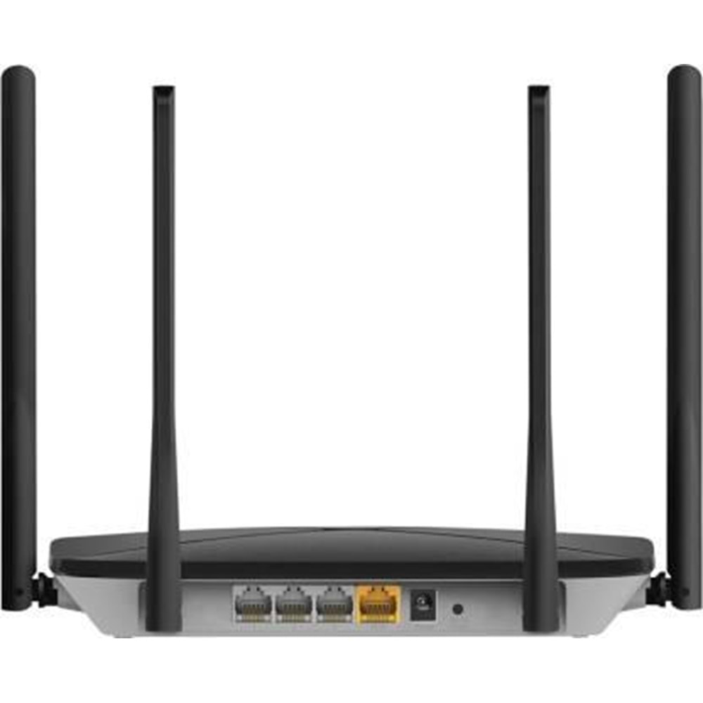 TP-LINK MERCUSYS AC12G 3× LAN, 1×WAN Port (Gigabit) 300Mbps2.4GHz+867Mbps5GHz 4xAnten Router