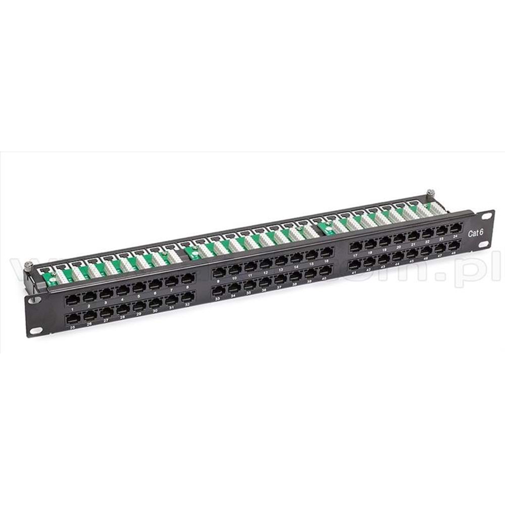 ODS 10C-SB1U50PCAT3-RL1A 50 Port CAT3 ISDN ( Telefon için) Patch Panel