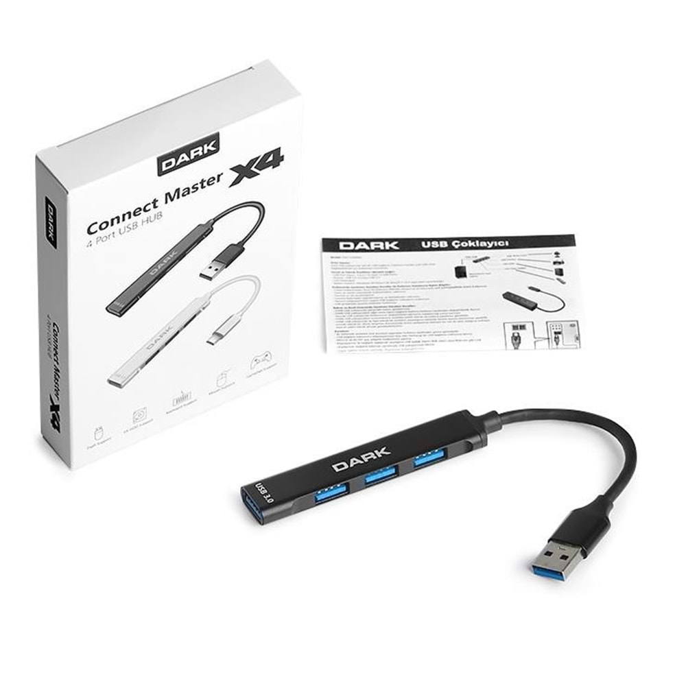DARK DK-AC-USB310 4 Port USB 3.0 USB Çoklayıcı