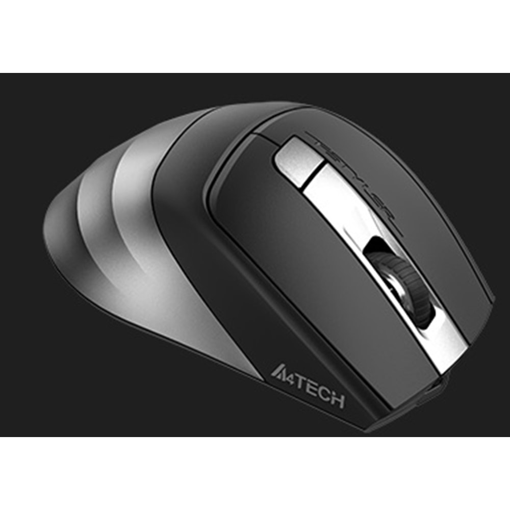 A4 TECH FB35C Bluetooth Kablosuz 2.4Ghz Gri Şarjlı Mouse