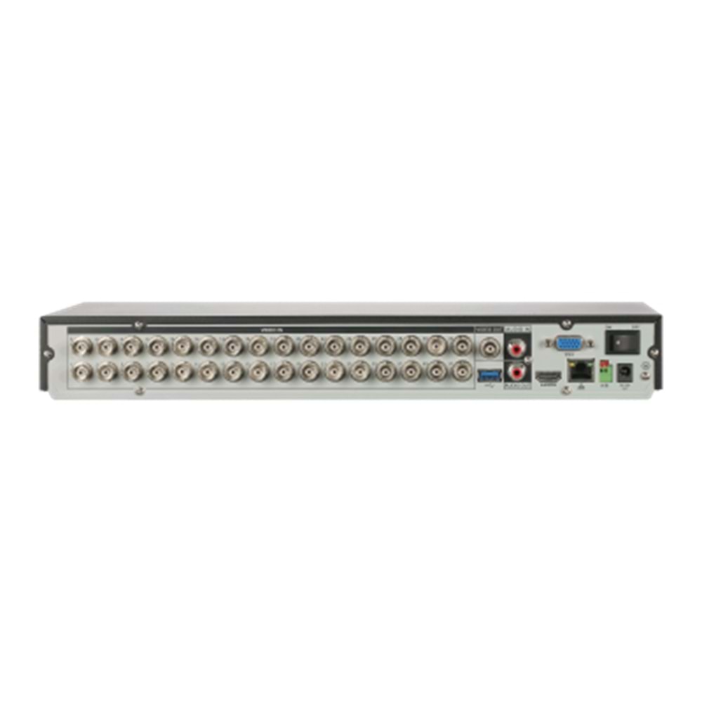 DAHUA XVR5232AN-I3 32 Kanal 1/1xSes 5MP, 4MP, 1080P@25/30fps, 2X8TB HD-Cvi Kayıt Cihazı