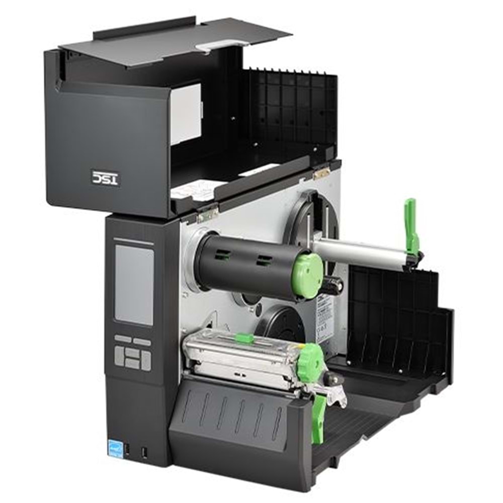 TSC MH241T Thermal + Thermal Transfer Seri + Usb + Ethernet + Blueto 356 mm/sn 203 dpi Endüstriyel Barkod yazıcı Wifi