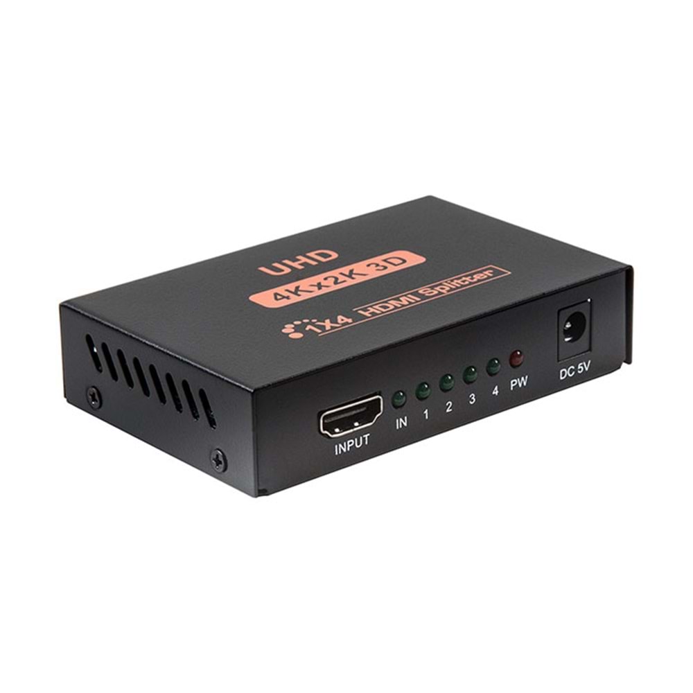 HYTECH HY-LU4 4 Port 4K*2K HDMI Splitter (Çoklayıcı)