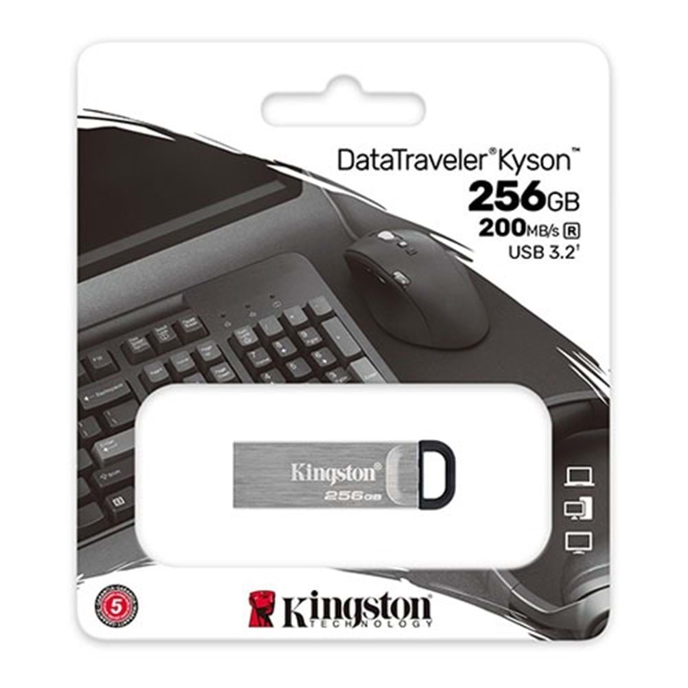 KINGSTON DTKN/256GB DATATRAVELER 256GB USB 3.2 USB Bellek