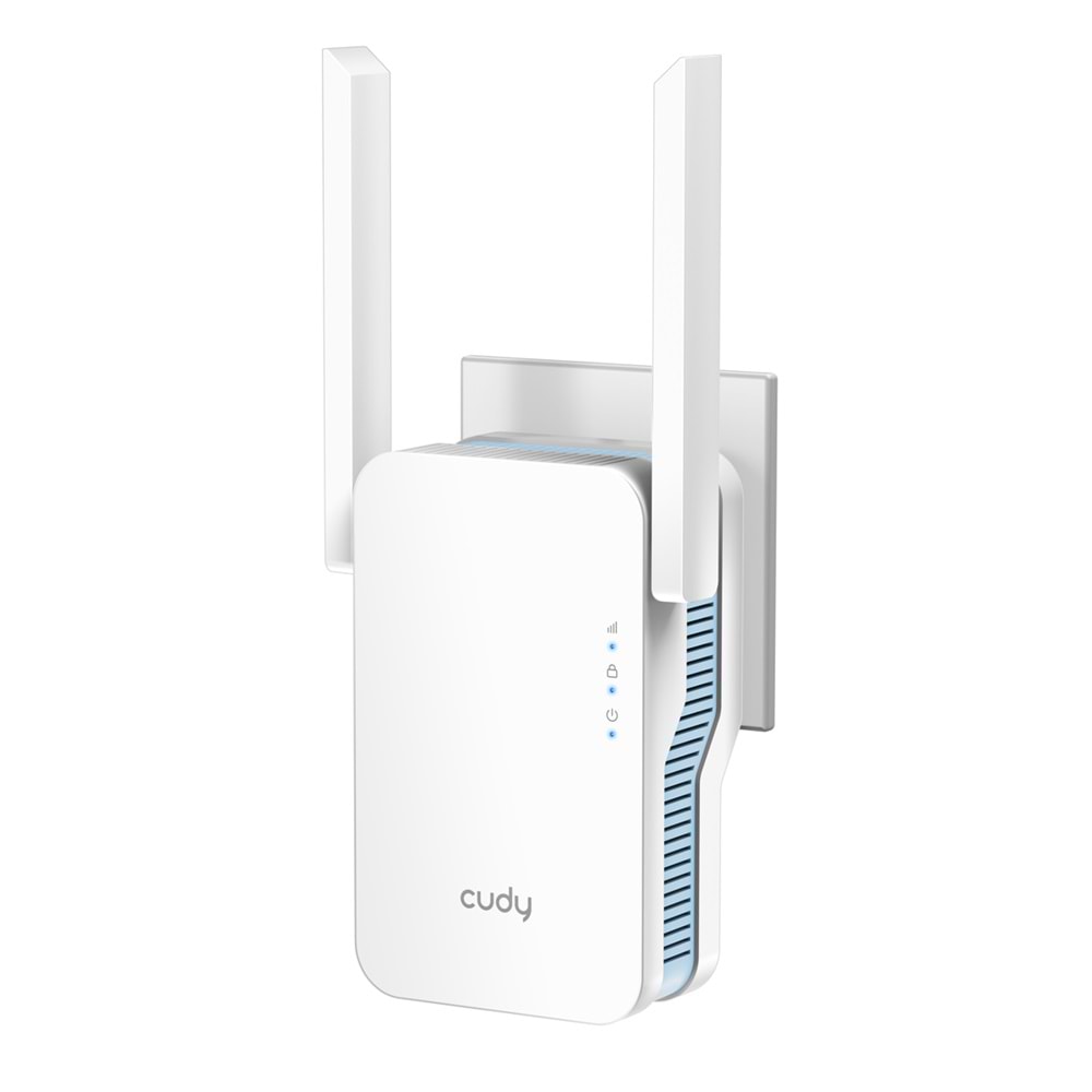 CUDY RE1200 1xGbit port AC1200 2 Anten Wi-Fi Mesh Menzil Genişletici