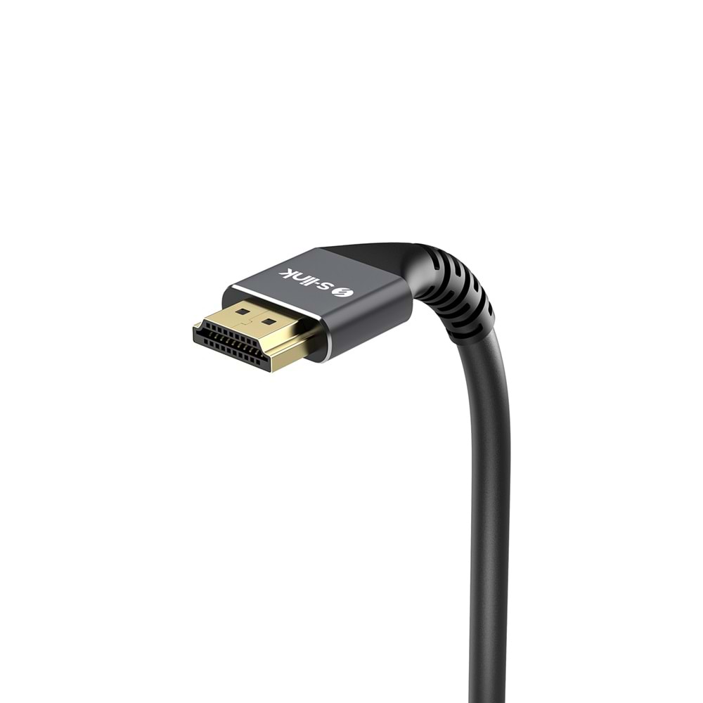 S-LINK SLX-HD4K30 30 Mt Metal v2.0 4K (4096*2160) 30Hz HDMI Kablo