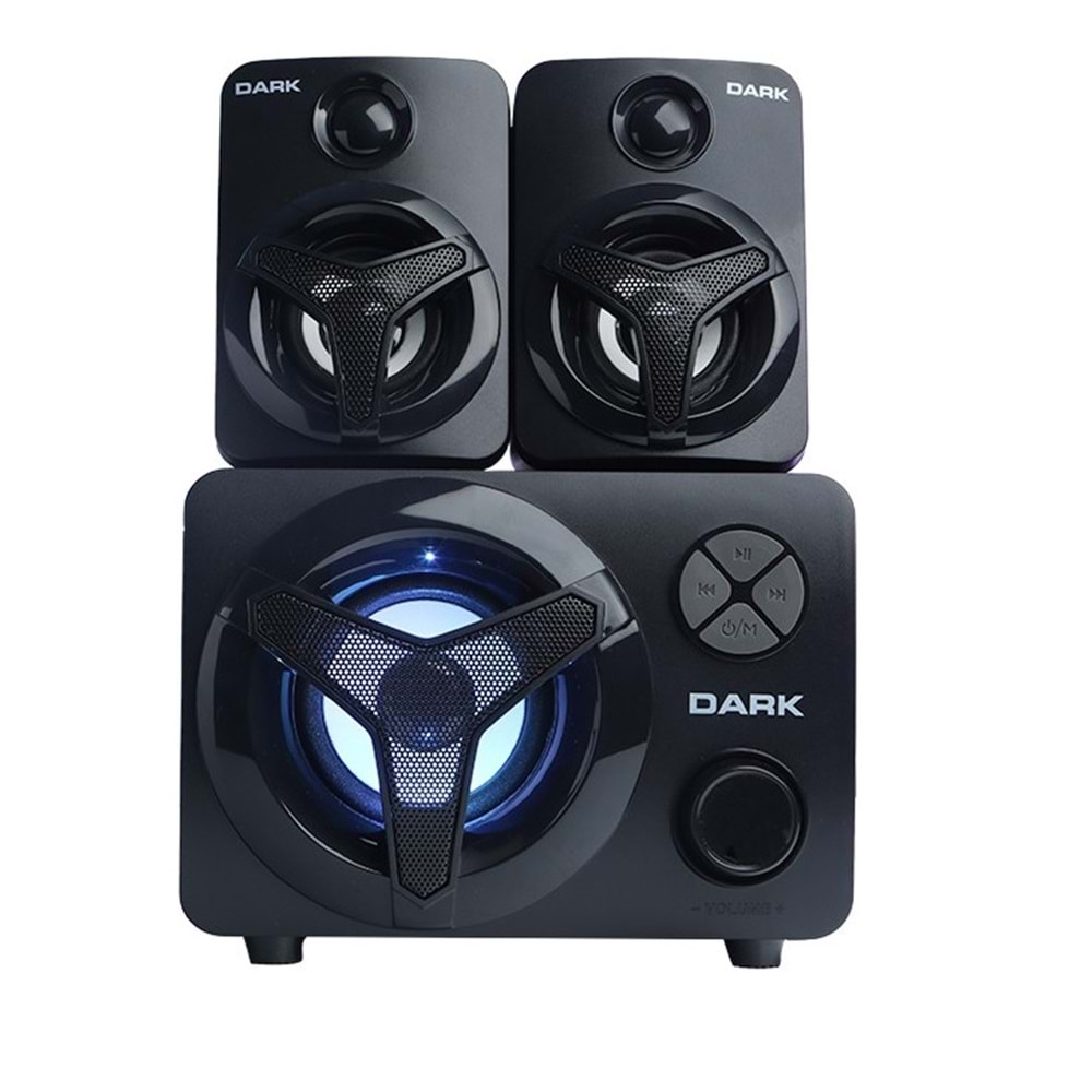 DARK SP215 2+1 11W Siyah Multimedya Hoparlör