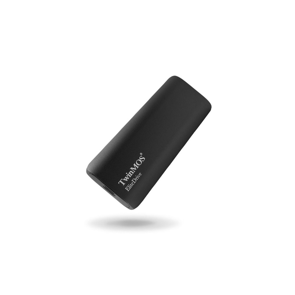 TWINMOS PSSD2TBMEDB Mini 2TB USB 3.2 Gen 2 Type-C Koyu Gri Taşınabilir SSD Harddisk