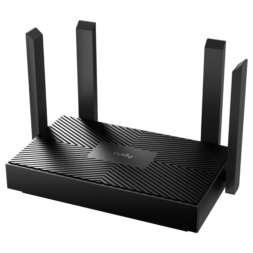 CUDY WR1500 4 Port 10/100/1000Mbps AX1500 4 Anten Masaüstü Router