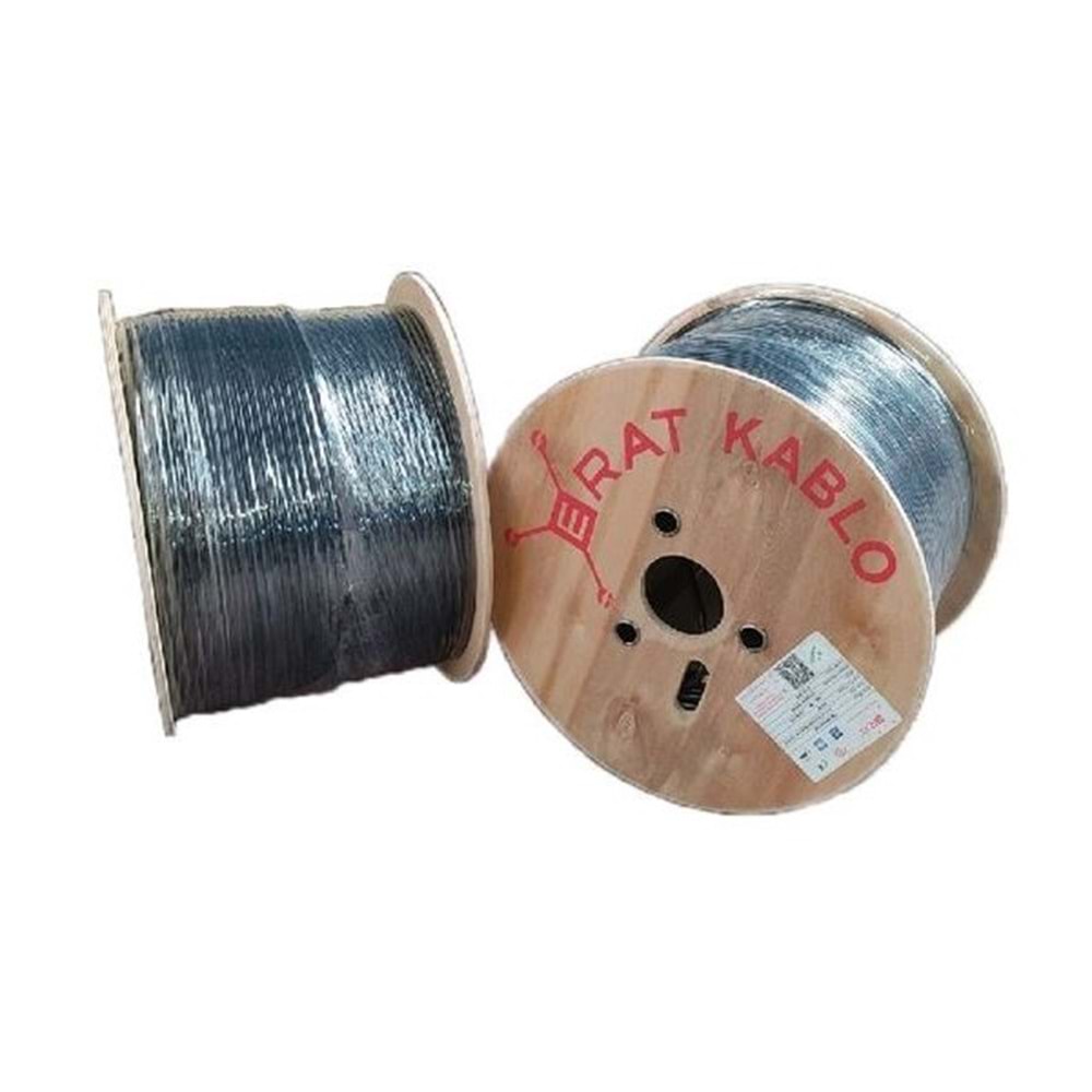 ERAT DMP1ER2552IHBUU185 CAT6 U/UTP 500 Metre 23awg PE Siyah Outdoor Network Kablosu