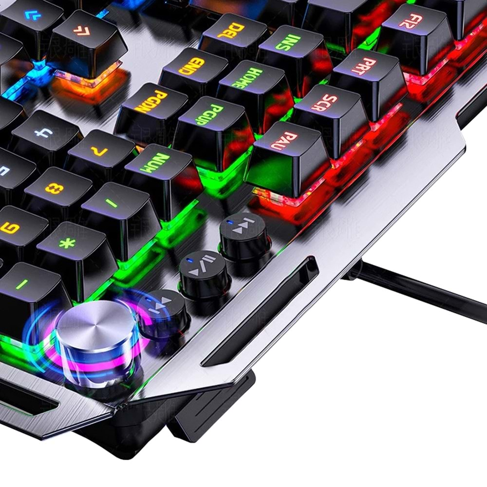 QUADRO TRON X100 Q Türkçe USB RGB Mekanik Gaming Klavye