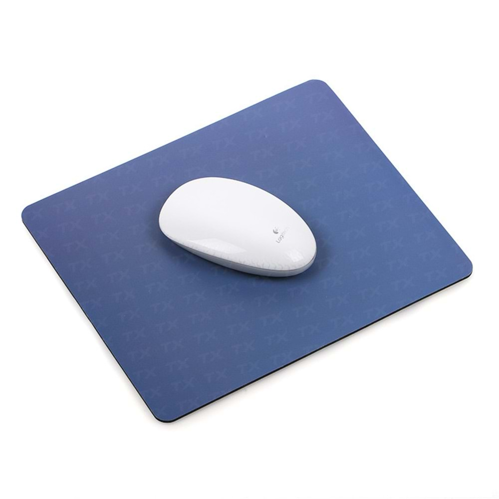 TX Flat Line TXACMPAD03BL Yarı Sert Üst Yüzeyli Slim (240x200mm) Mavi Mouse Pad