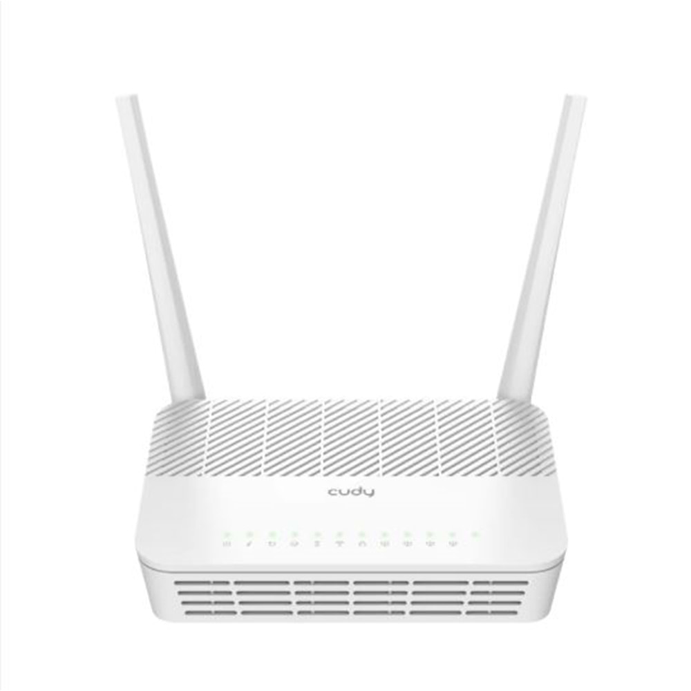 CUDY GP1200 1xPON+4x10/100/1000Mbps AC1200 2 Anten Masaüstü Gpon/Epon Router