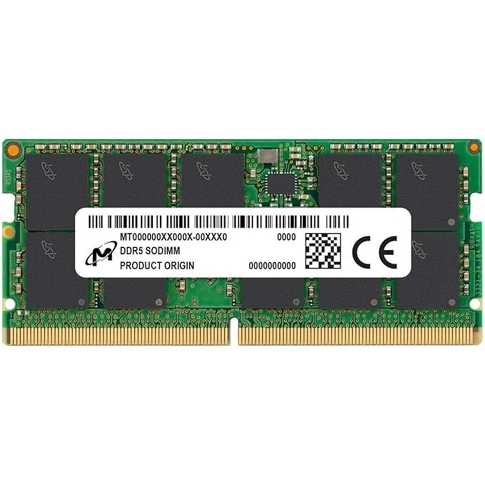 MICRON 8GB DDR5 4800Mhz Notebook Bellek
