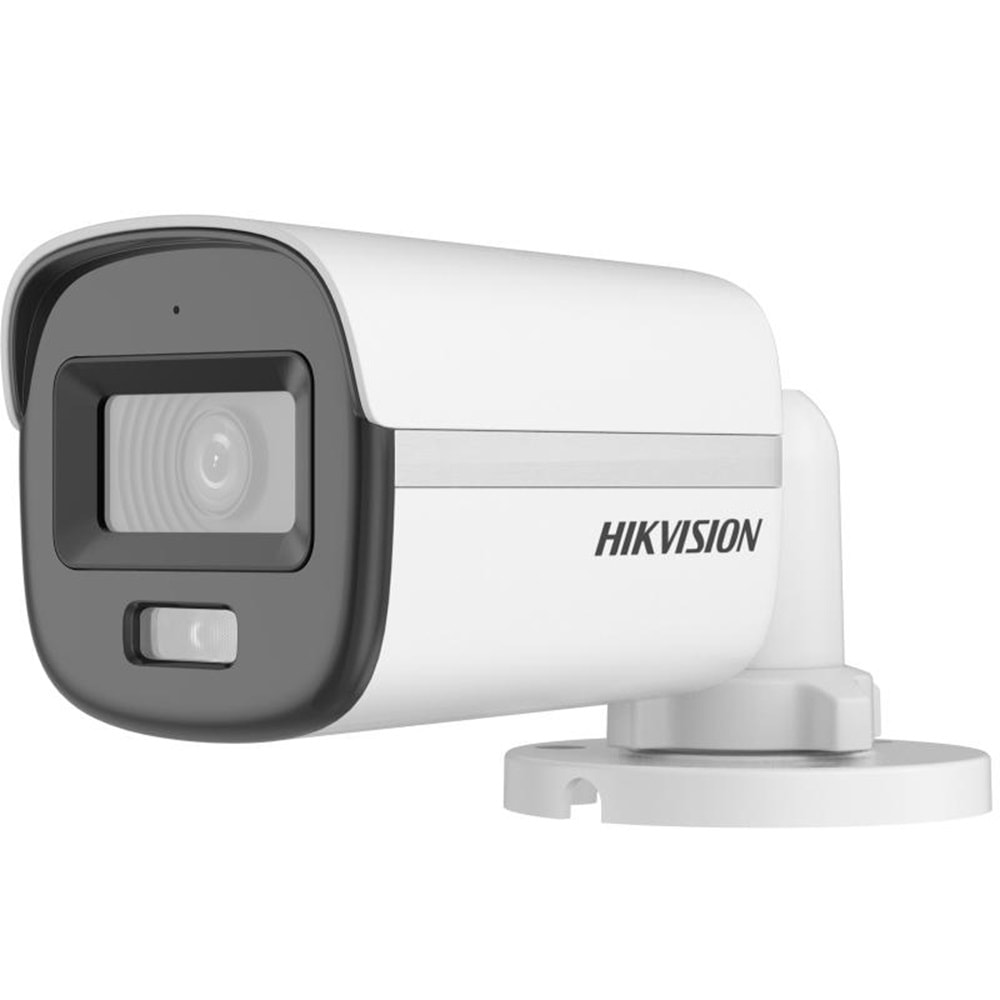 HIKVISION DS-2CE10DF0T-LPFS 2MP 2.8mm ColorVu Bullet Sesli HD-TVI Güvenlik Kamerası