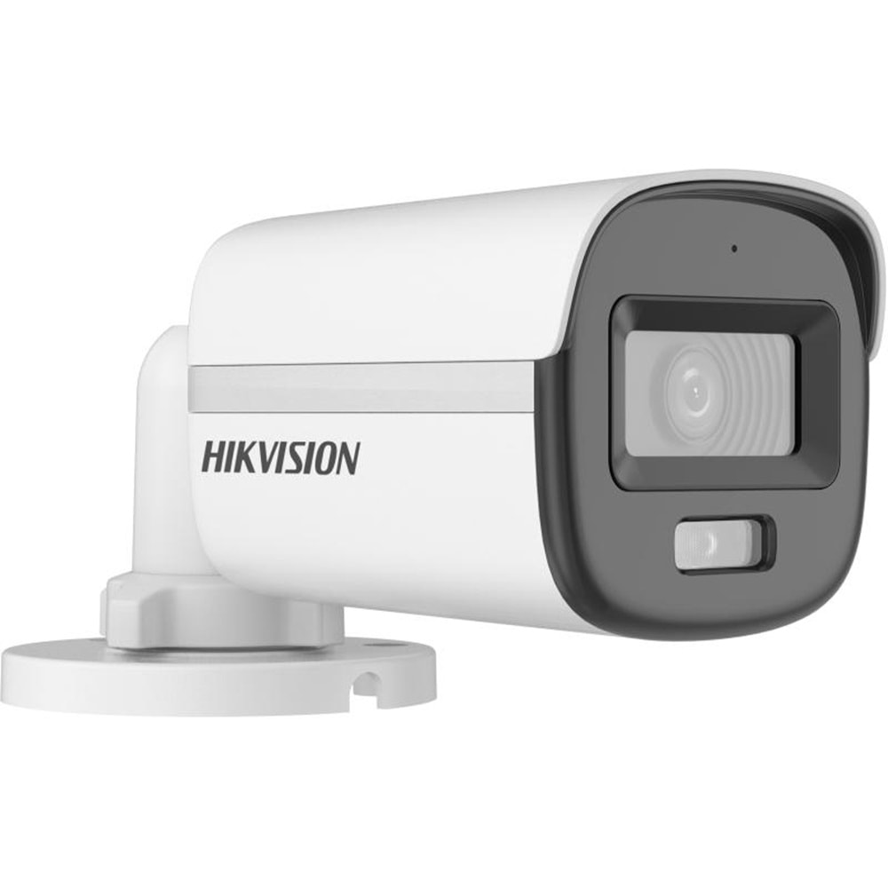 HIKVISION DS-2CE10DF0T-LPFS 2MP 2.8mm ColorVu Bullet Sesli HD-TVI Güvenlik Kamerası