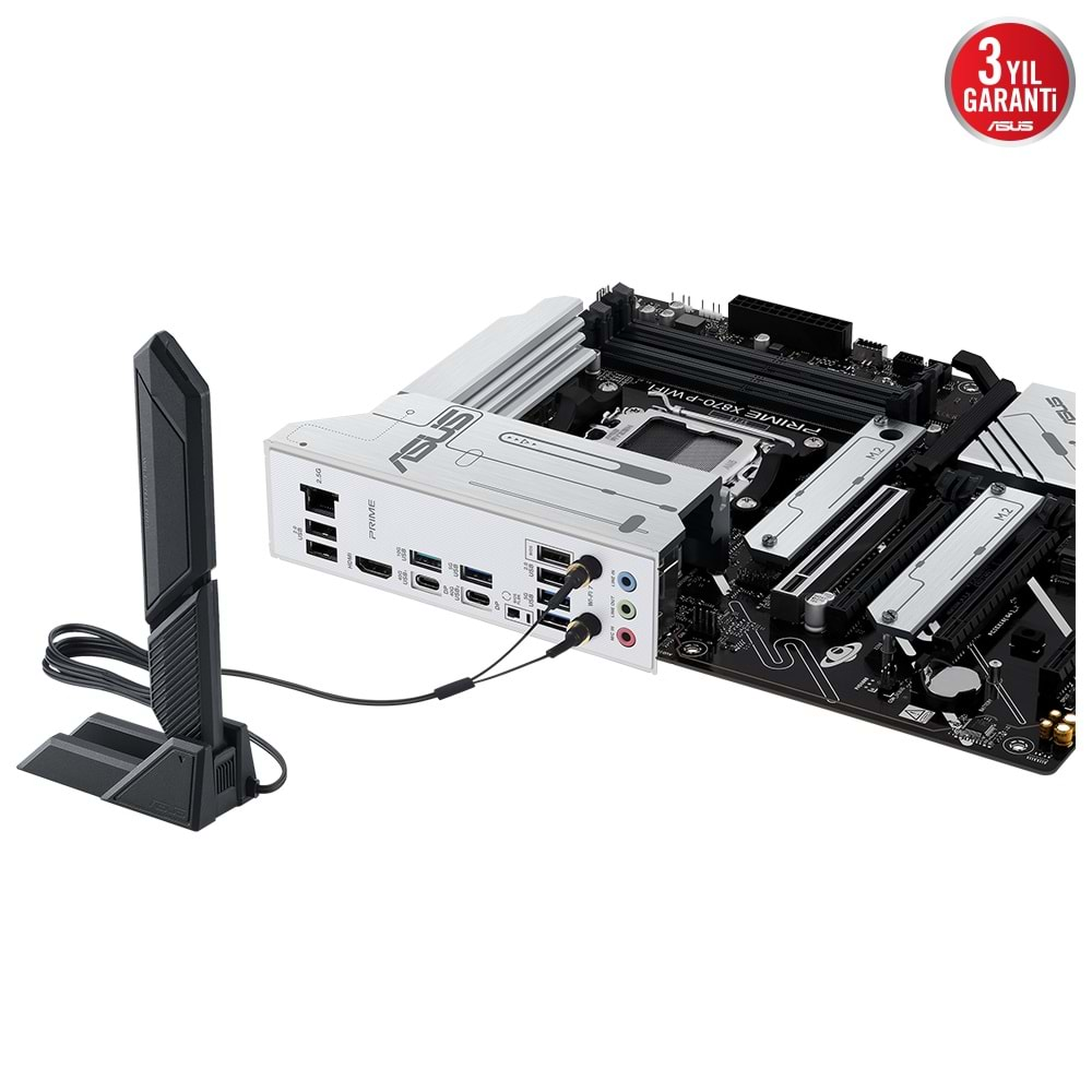 ASUS PRIME X870-P WIFI Z890 DDR5 (Vga Yok) GLan 2.5G ATX HD DP TYP-C WİFİ7 BT M2 1851p Anakart