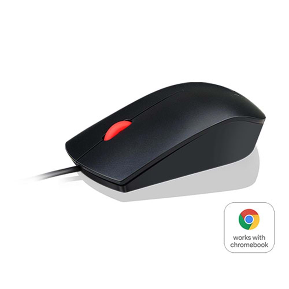LENOVO 4Y50R20863 USB Kablolu 1600dpi siyah Essential Mouse