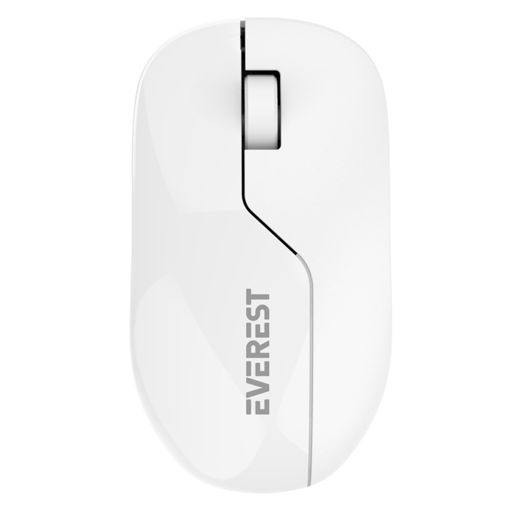 EVEREST SMW-973 USB Kablosuz 2.4Ghz Beyaz/Gri Mouse