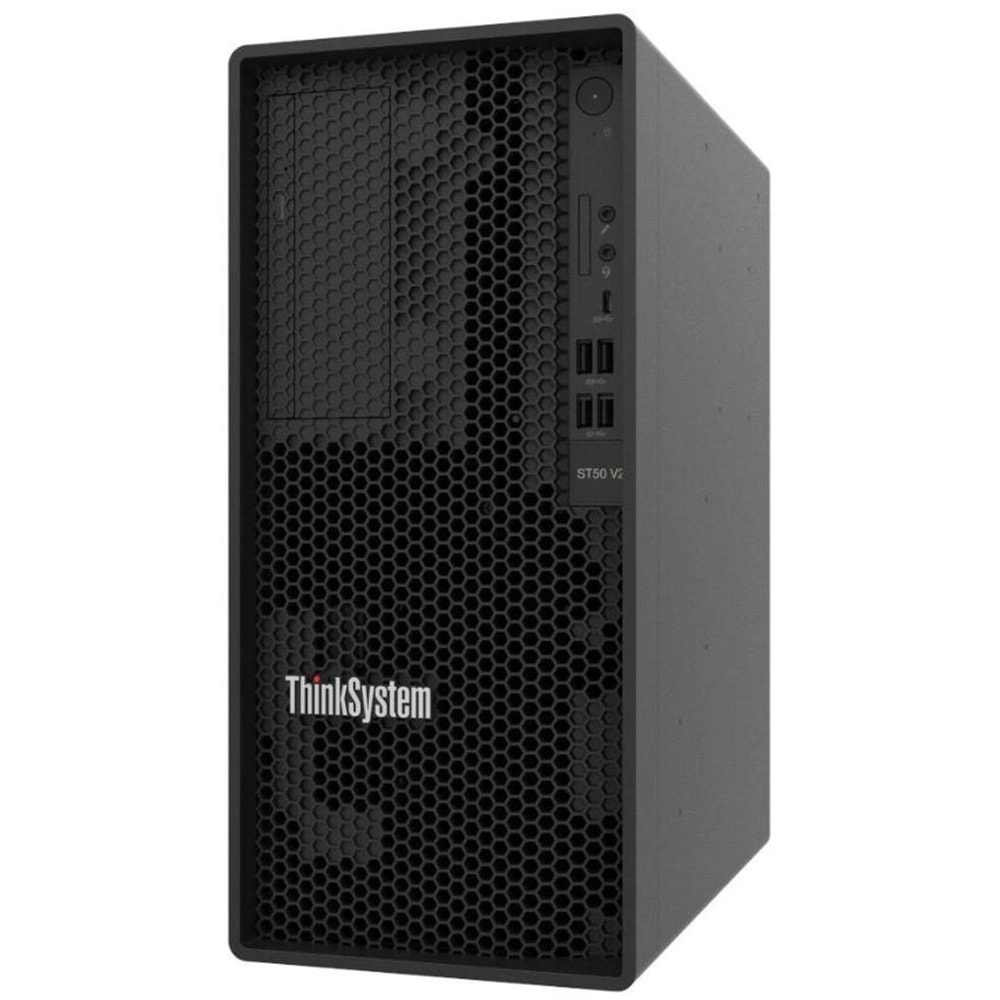 LENOVO ST50 V2 7D8JA043EA-V2 XEON E-2324G (4C) 32GB(1x32) 2x960 SSD 4U TOWER Raid 0,1 Server