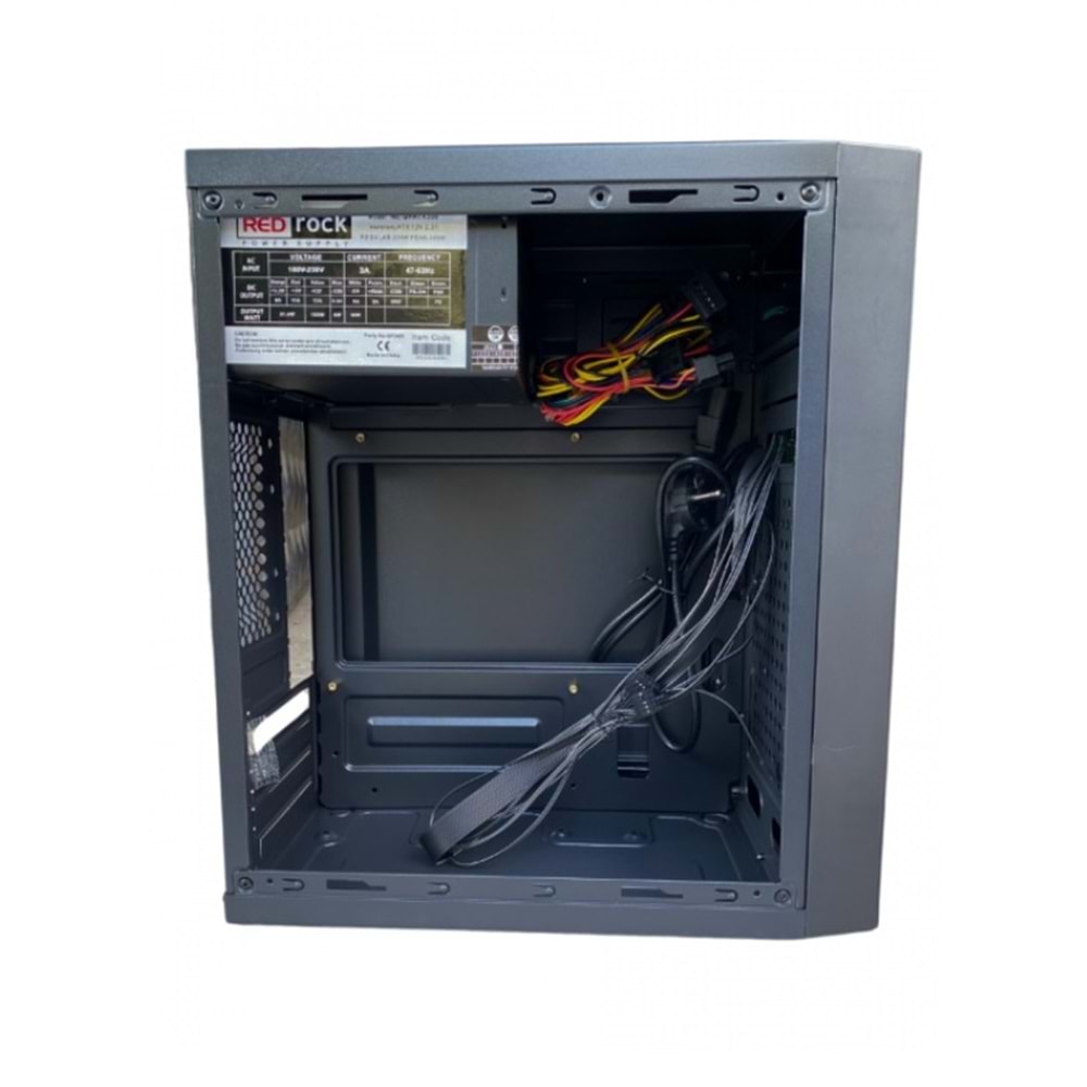 REDROCK M317 BB Peak-300W Siyah Mini Tower M-ATX Kasa