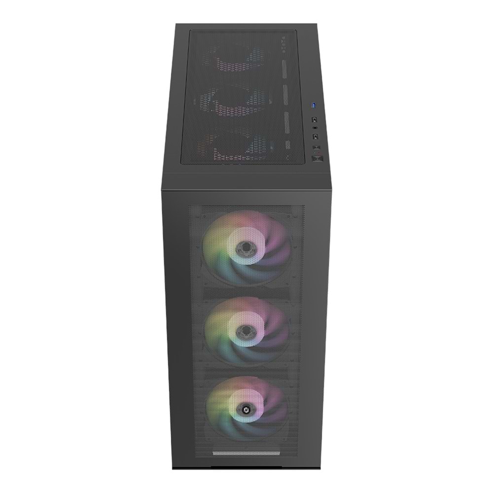 FRISBY FC-9535G 650W 80+ Siyah Mesh Panel Full Tower E-ATX Kasa