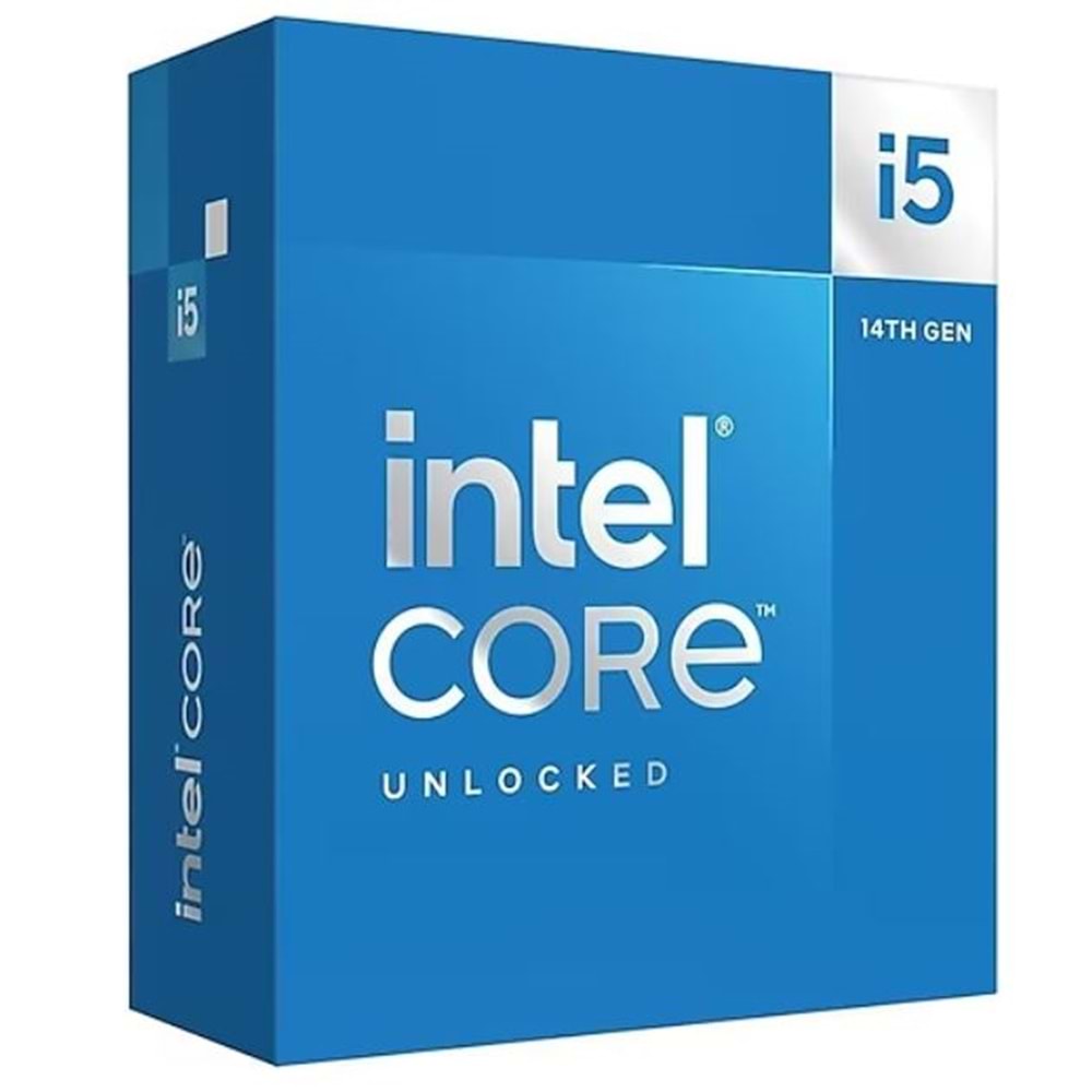 INTEL (14.Nesil) Raptor Lake i5-14400 1.8GHz ~ 4.7GHz 20mb 1700P İşlemci Tray (Fansız)