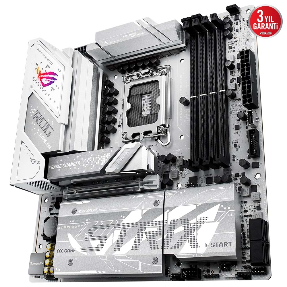 ASUS ROG STRIX B860-G GAMING WIFI B860 DDR5 (Vga Yok) GLan 2.5G ATX HD DP TYP-C WIFI BT OPT RGB 1851p Anakart