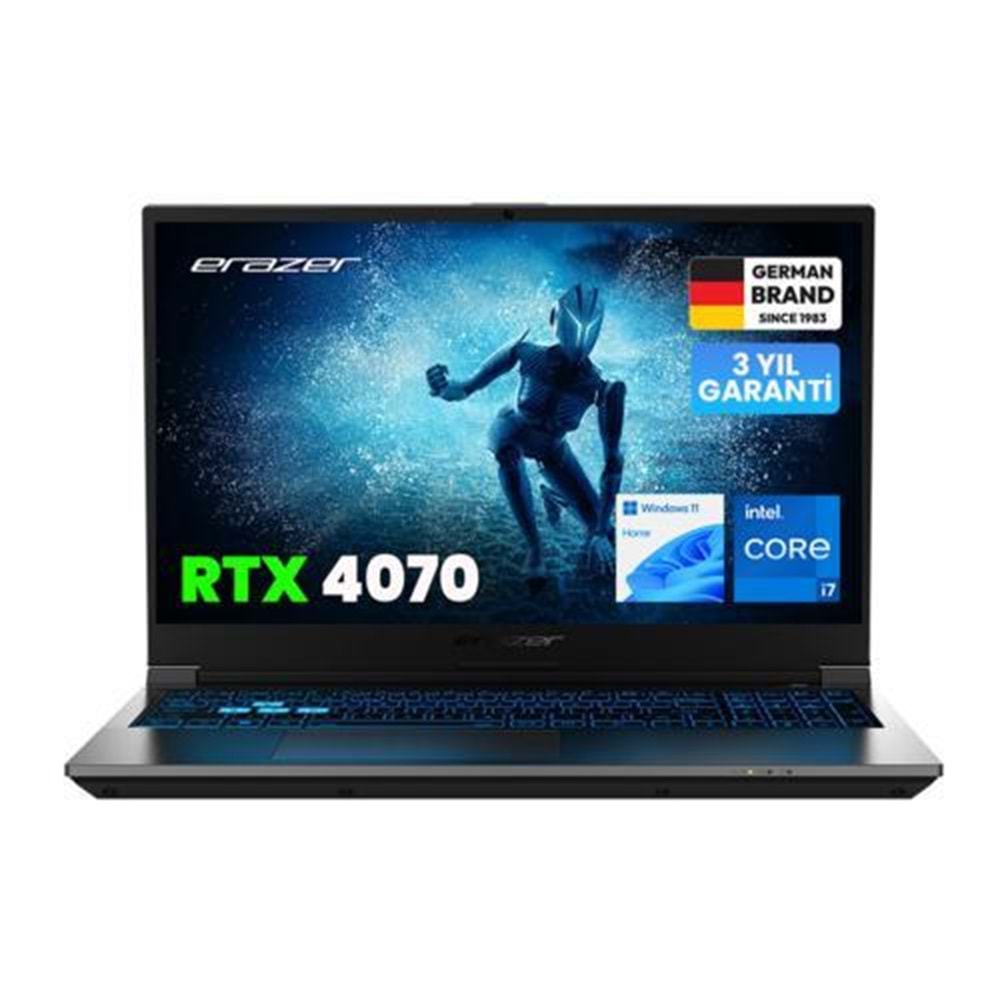 ERAZER Deputy P60 MD62624 i7-13620H 16GB 1TB SSD 8gb RTX4070 15.6