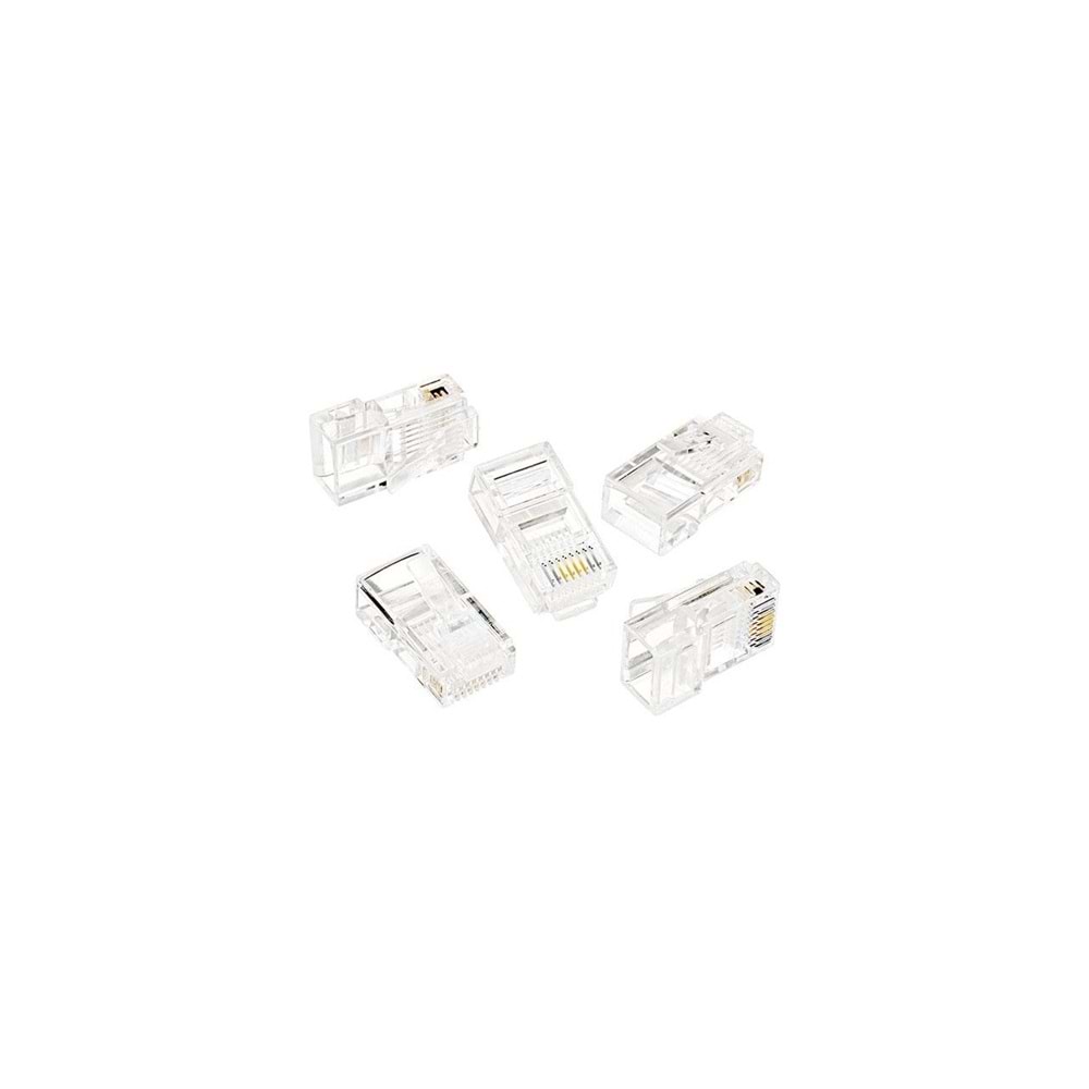 S-LINK SL-COB25P CAT6 UTP Yeni Nesil RJ45 Konnektör (100 Adet)