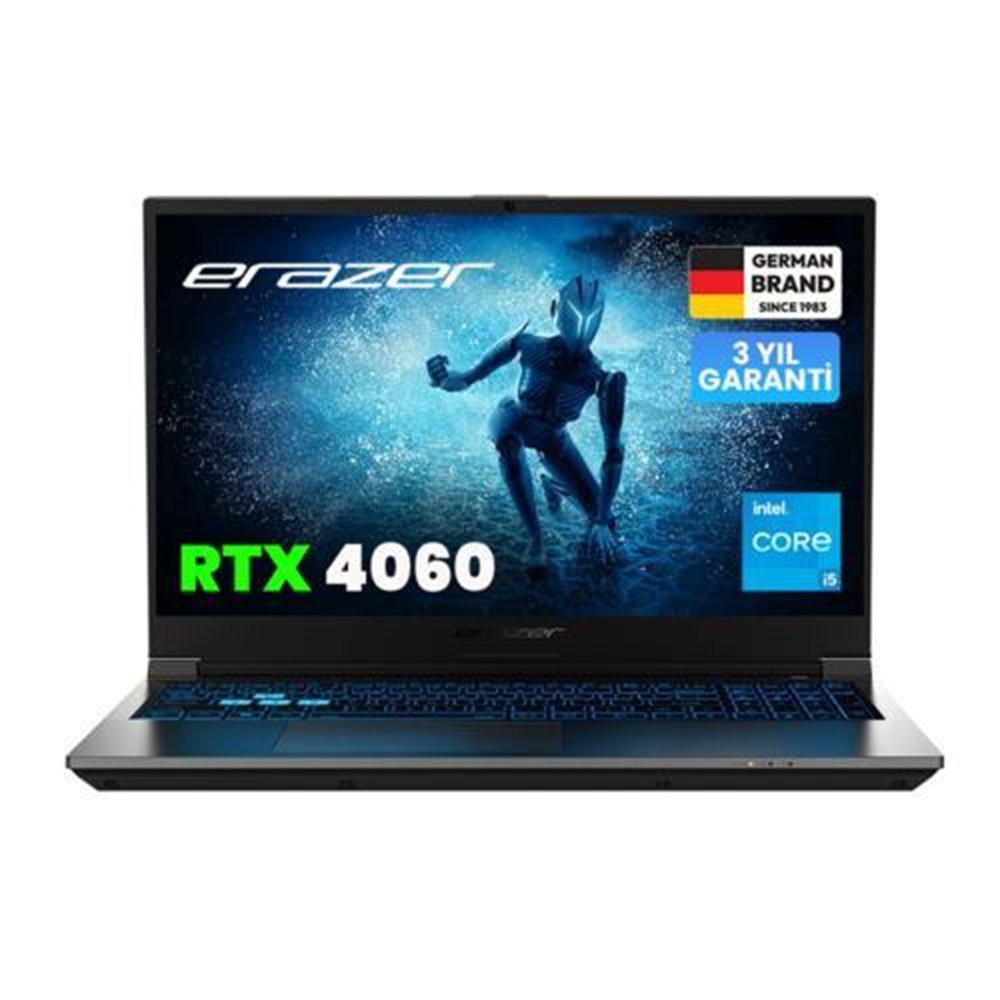 ERAZER Deputy P60 MD62594 i5-12450H 16GB 512GB SSD 8gb RTX4060 15.6