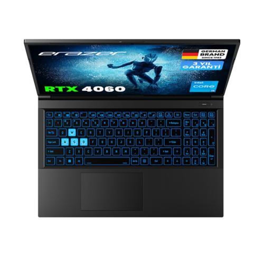ERAZER Deputy P60 MD62594 i5-12450H 16GB 512GB SSD 8gb RTX4060 15.6