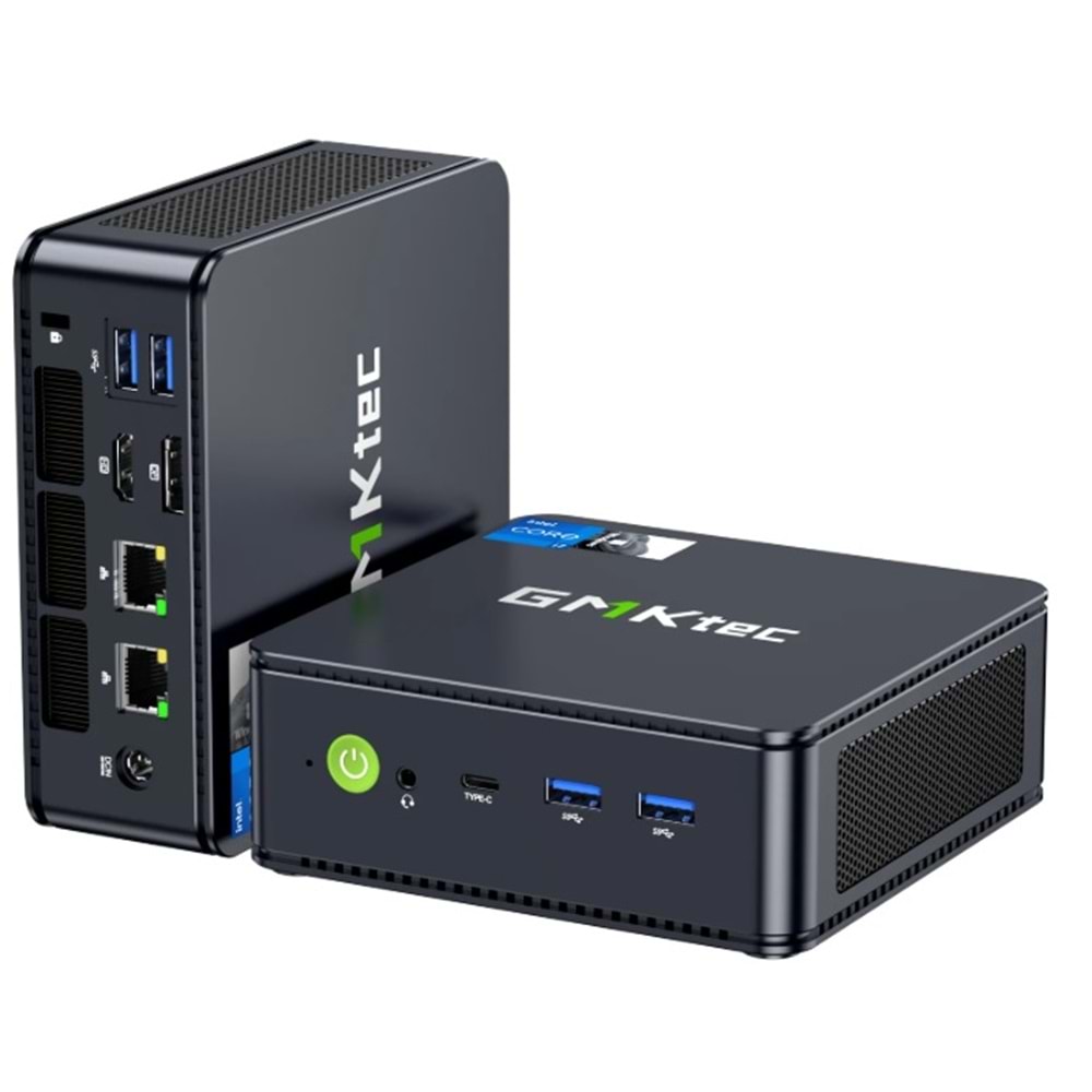 GMKtec K7 PLUS GTC-K7-PLUS i7-13620H 32GB 1TB SSD W11P Siyah Mini Bilgisayar