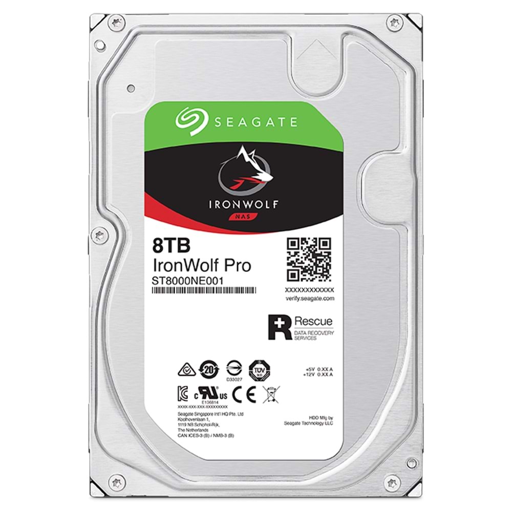 SEAGATE ST8000NT001 IRONWOLF PRO 3.5