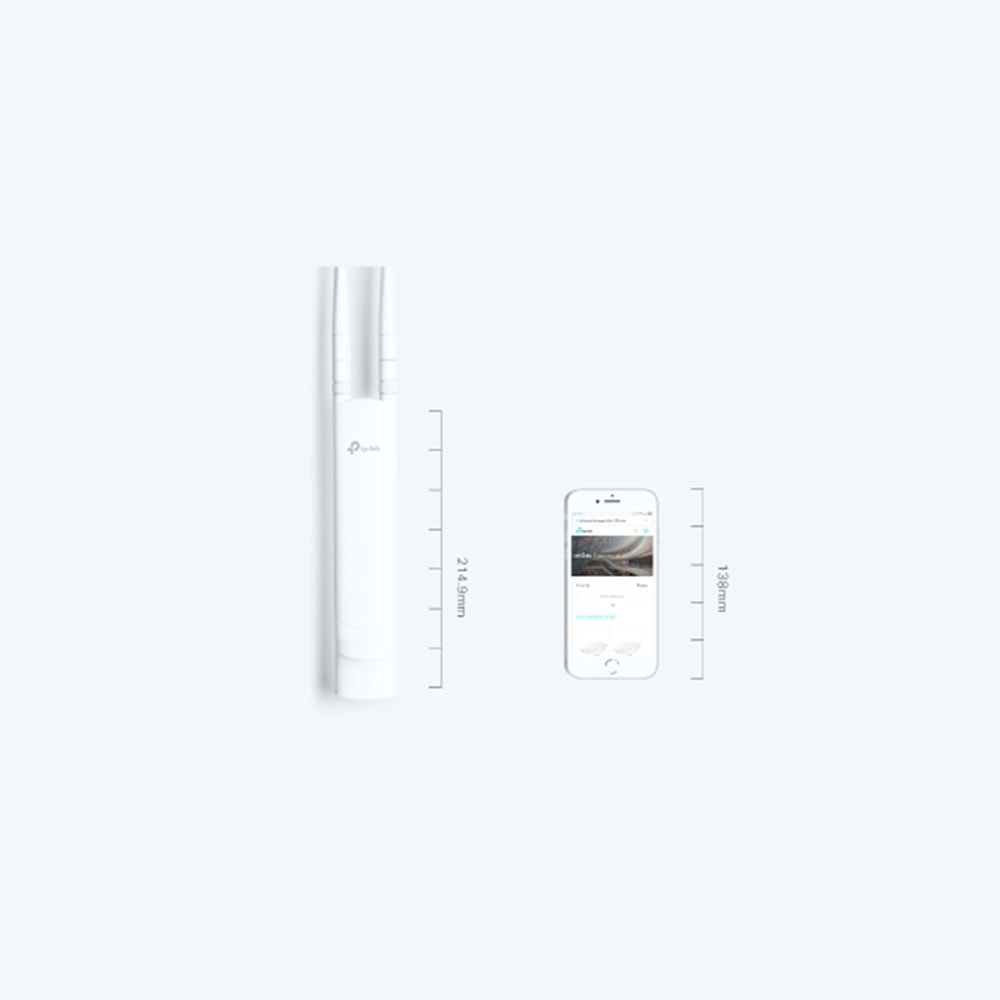 TP-LINK OMADA EAP113-Outdoor 1 Port 10/100Mbps 300mbps 2 Anten Dış Ortam Wi-Fi Access Point