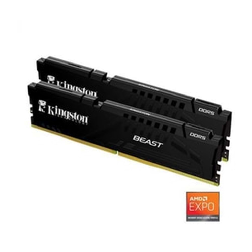 KINGSTON KF552C36BBEK2-16TR 16GB (2x8) DDR5 5200Mhz Beast PC Bellek