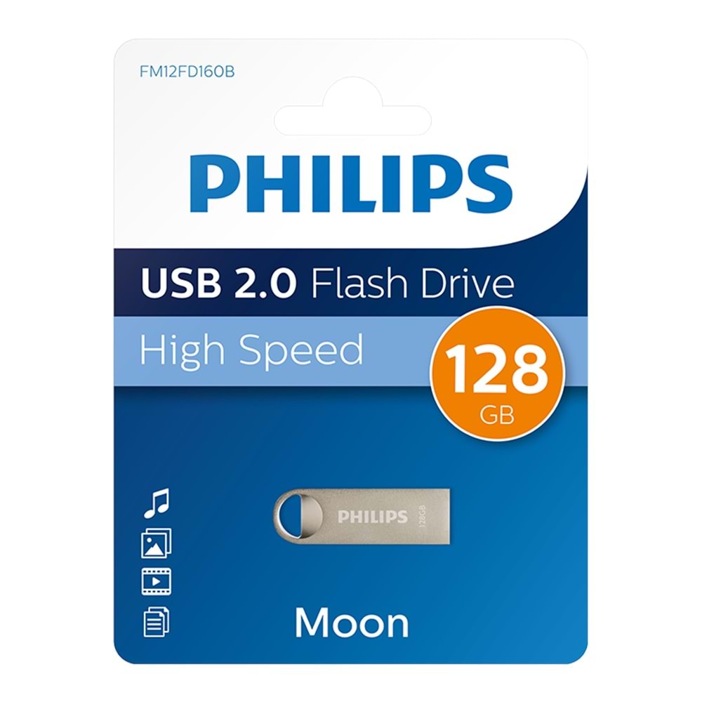 PHILIPS FM12FD165B/00 128GB USB3.1 Metal USB Bellek
